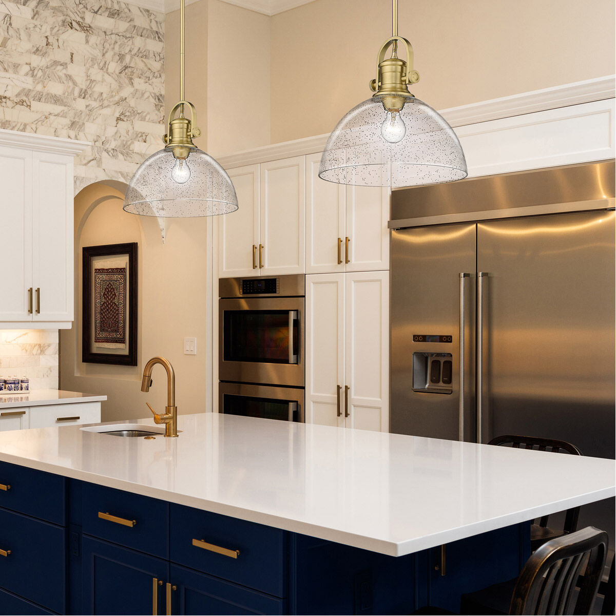 Champagne bronze kitchen lighting deals